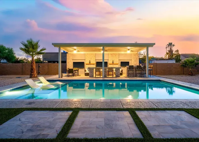 Backyard Oasis Heated Pool Game Gazebo