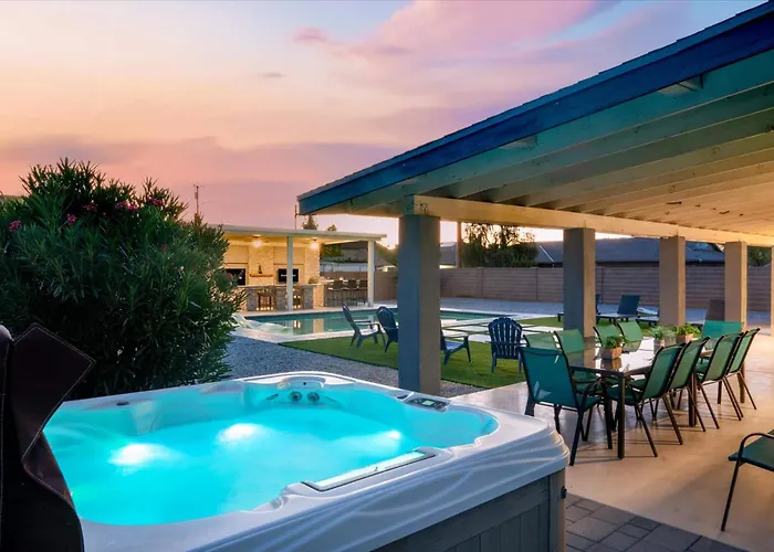Backyard Oasis Heated Pool Game Gazebo Holiday home *