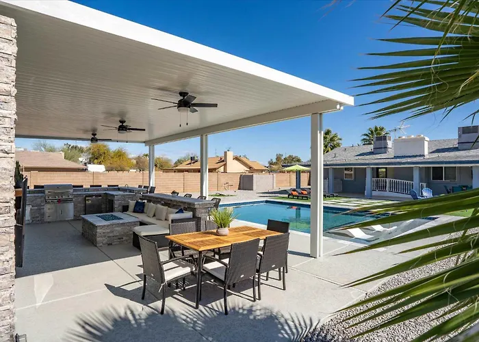 Backyard Oasis Heated Pool Game Gazebo Holiday home