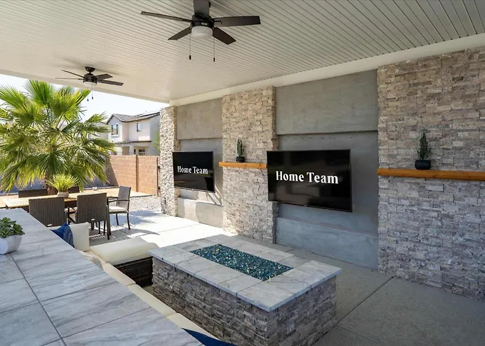 Backyard Oasis Heated Pool Game Gazebo